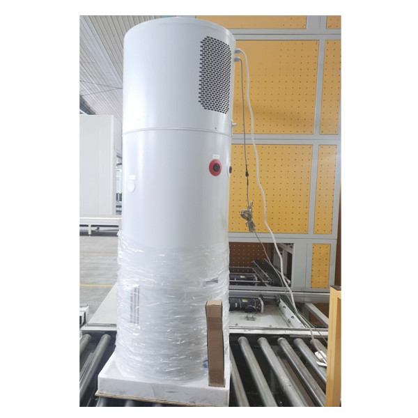 Evi Air Source -lämmitin Ilma-vesilämpöpumppu Talvilattialämmitys + Lämminvesivaraaja R410A Kylmäaine