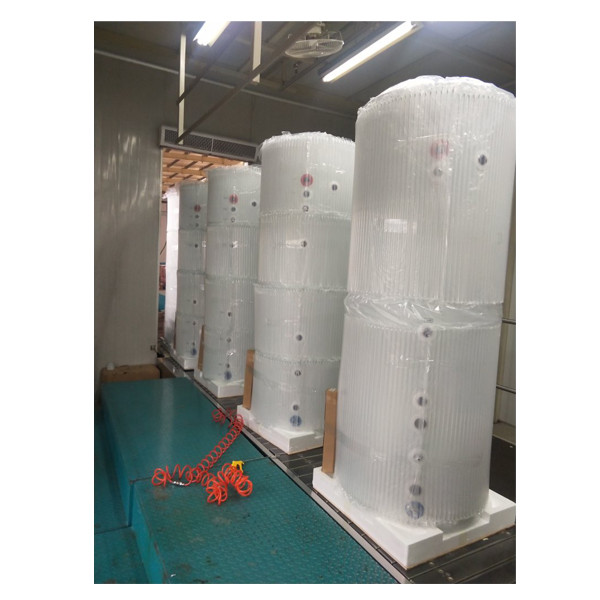 100 ~ 20000L nestesäiliö Ruoka-asteen ruostumattomasta teräksestä valmistettu kuumavesivaraaja 