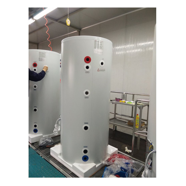 1000lpd Valmistajan FRP-säiliön matalapaineisen hälytyskaivon vedenpuhdistus RO-järjestelmä 