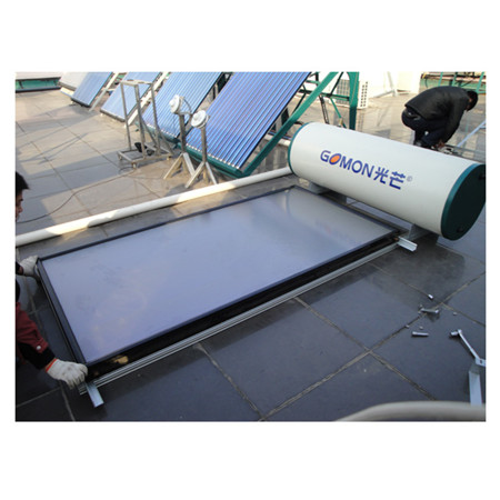 Litteä aurinkopaneeli aurinkolämminvesivaraajan lämmityskeräinjärjestelmä