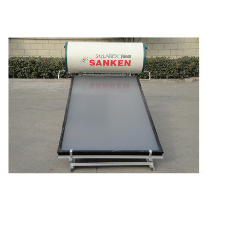 Ultrasonic Flat Plate Thermal Collector Panel with Black Chrome Absorber Coating Solar vedenlämmitin